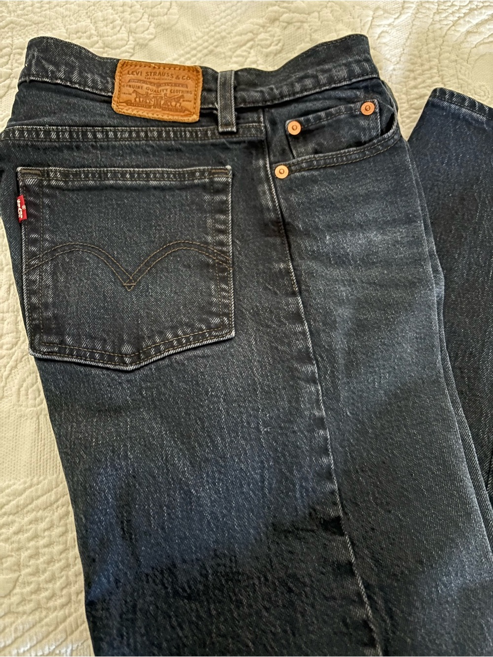 Levi’s Black Wedgie Jeans
